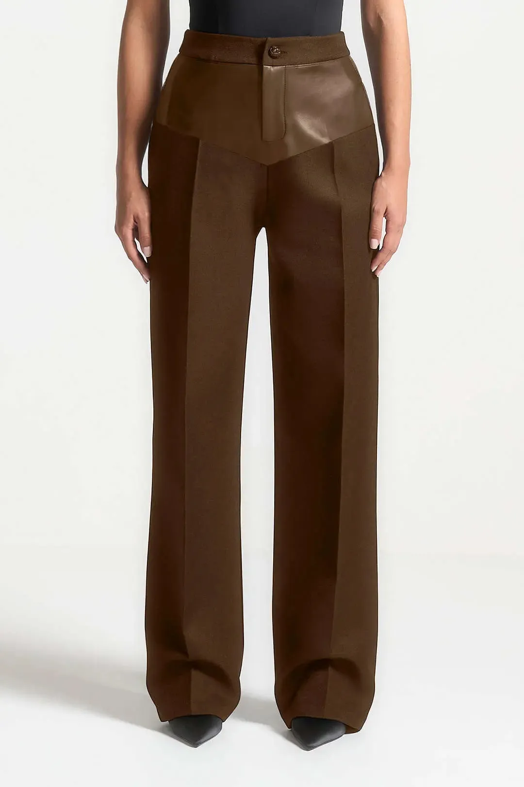 Cara - Stylish Modern Patchwork Woman's Trousers