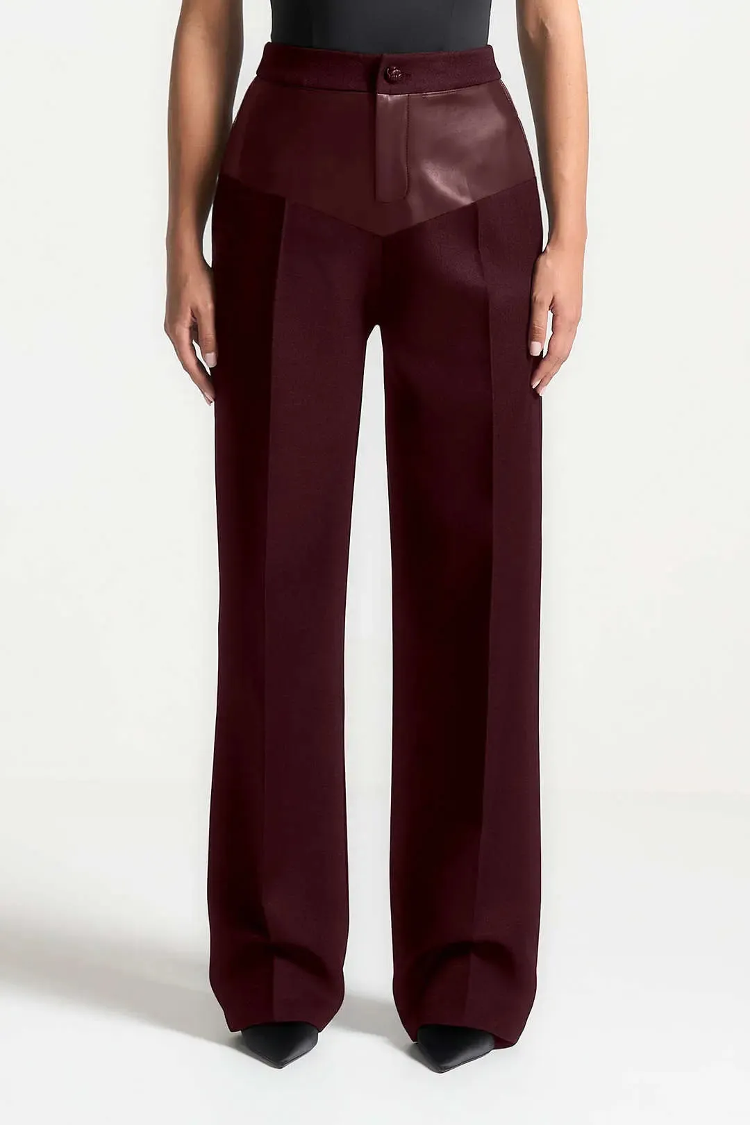 Cara - Stylish Modern Patchwork Woman's Trousers