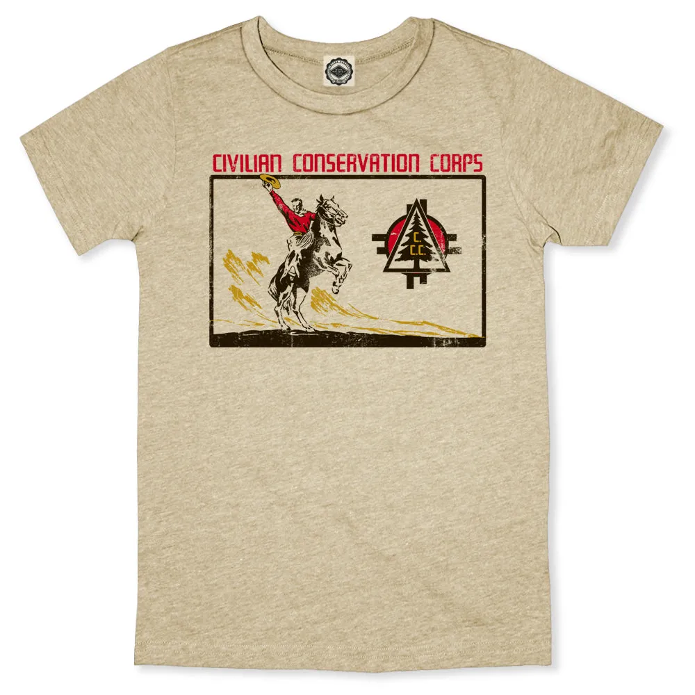 CCC (Civilian Conservation Corps) Cowboy Men's Tee