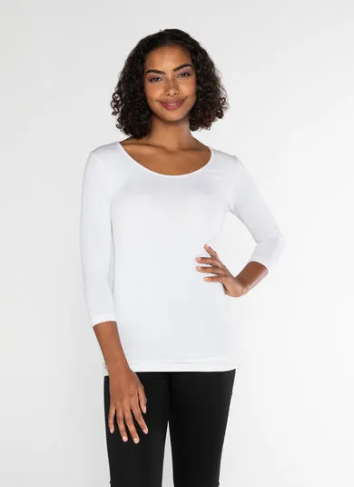 CCT Bamboo top 3/4 slv
