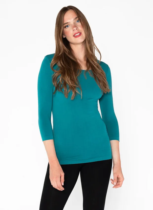 CCT Bamboo top 3/4 slv