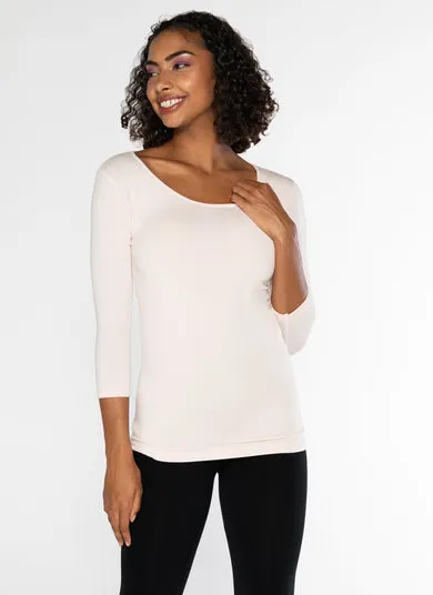 CCT Bamboo top 3/4 slv