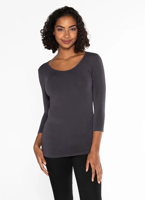 CCT Bamboo top 3/4 slv