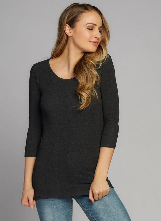 CCT Bamboo top 3/4 slv