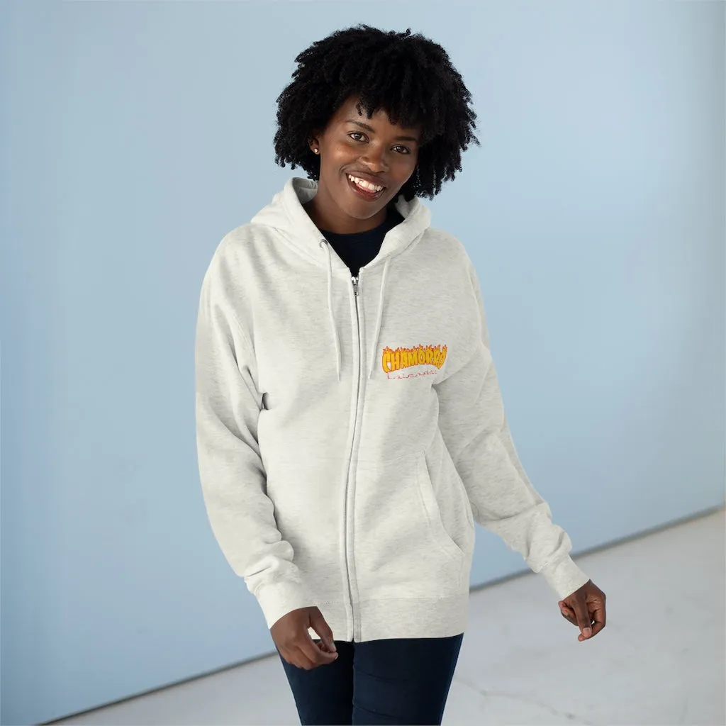 Chamorro Fire Unisex Premium Full Zip Hoodie