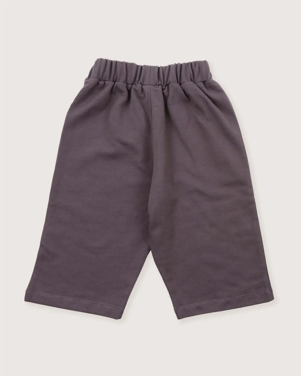Charcoal Grey Stripe Print Trousers