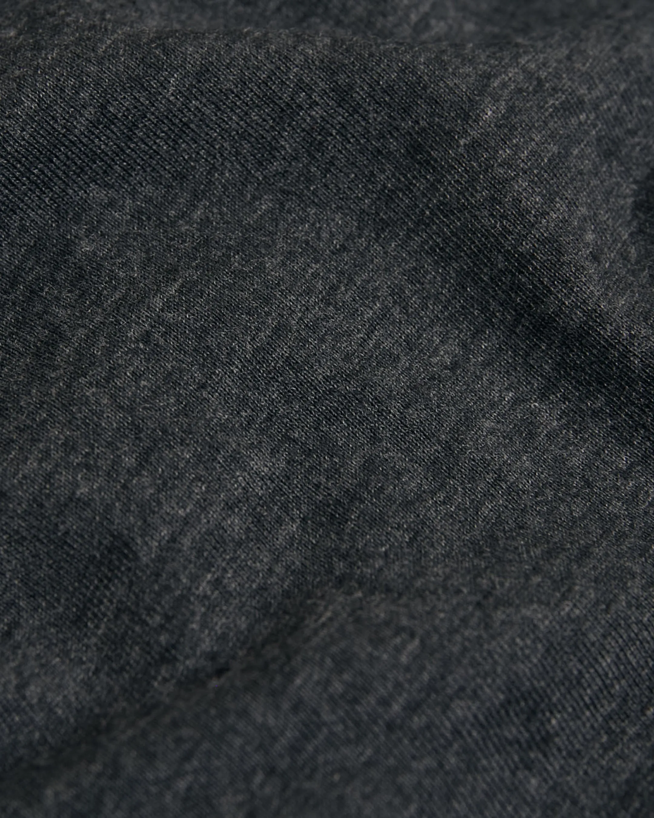 Charcoal Heather Gray Tall Straight Hem Crew Neck T-Shirt