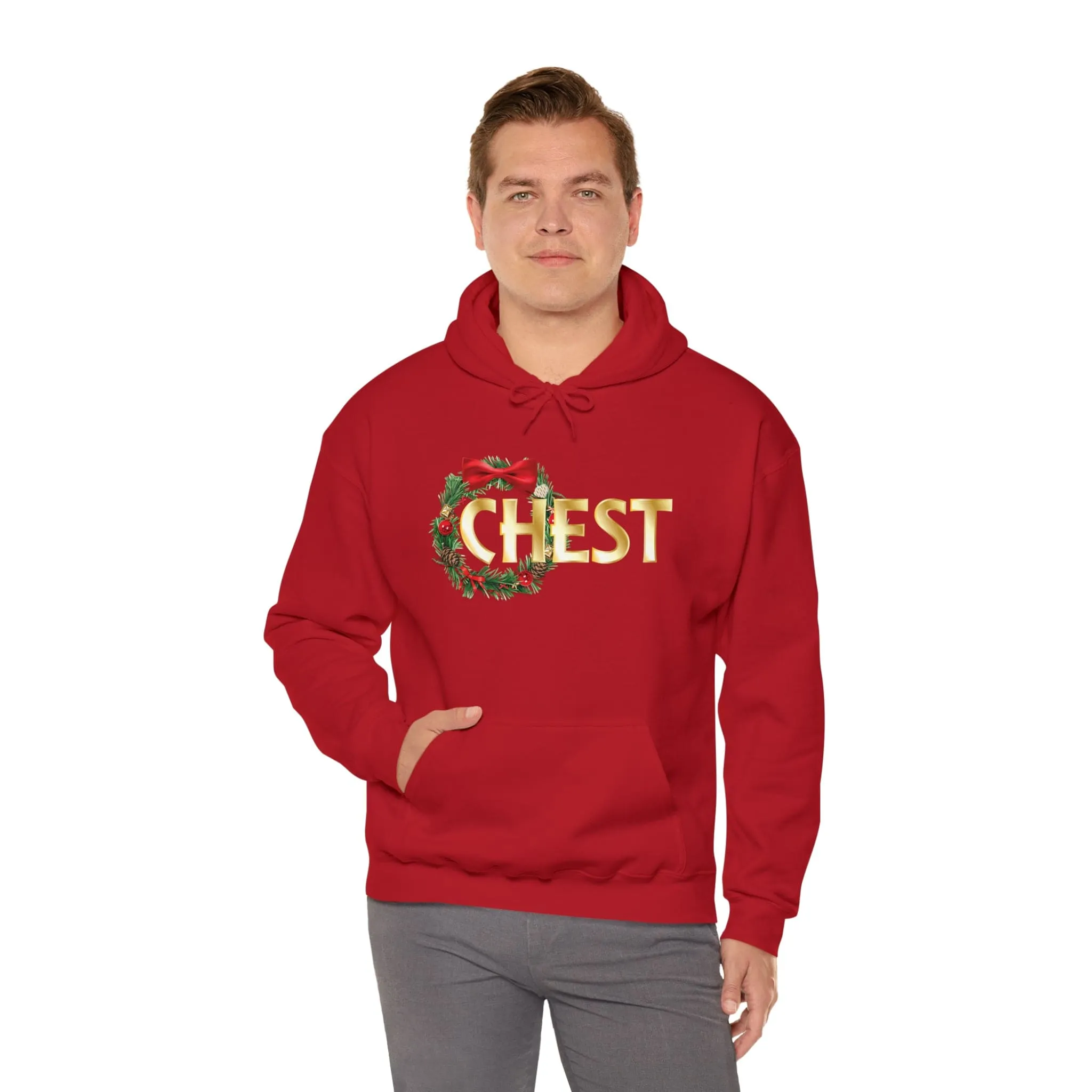 Chest Unisex Heavy Blend™ Hooded Sweatshirt