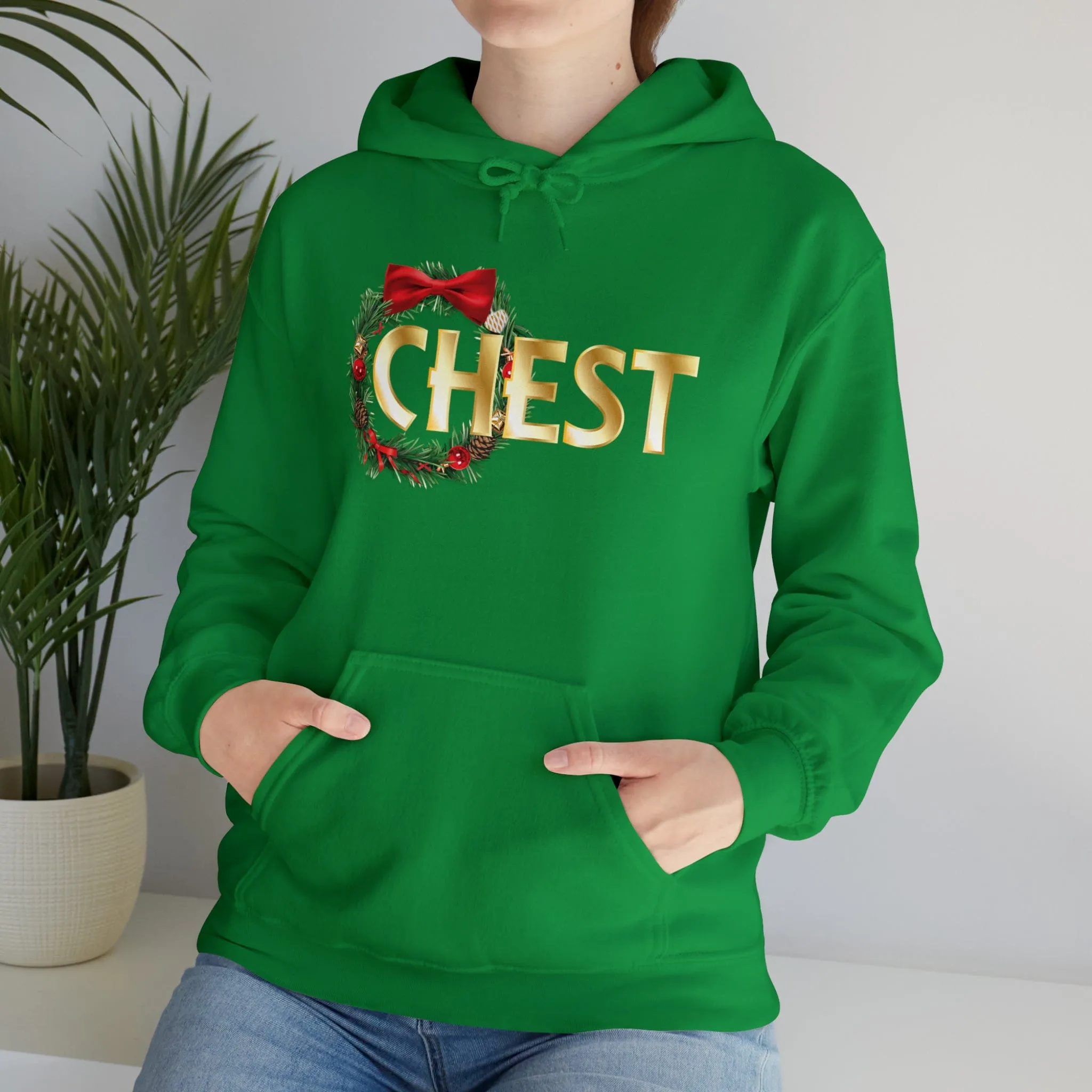 Chest Unisex Heavy Blend™ Hooded Sweatshirt
