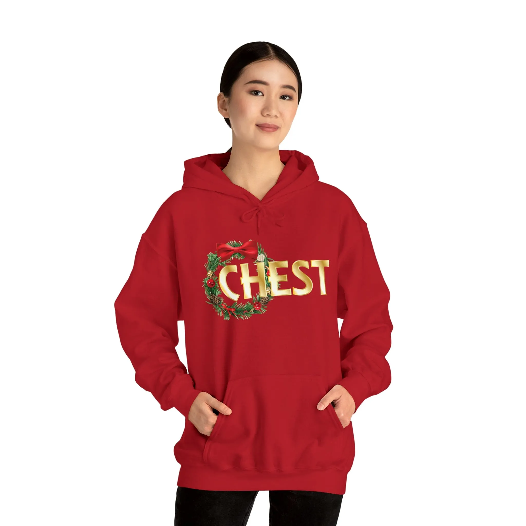 Chest Unisex Heavy Blend™ Hooded Sweatshirt