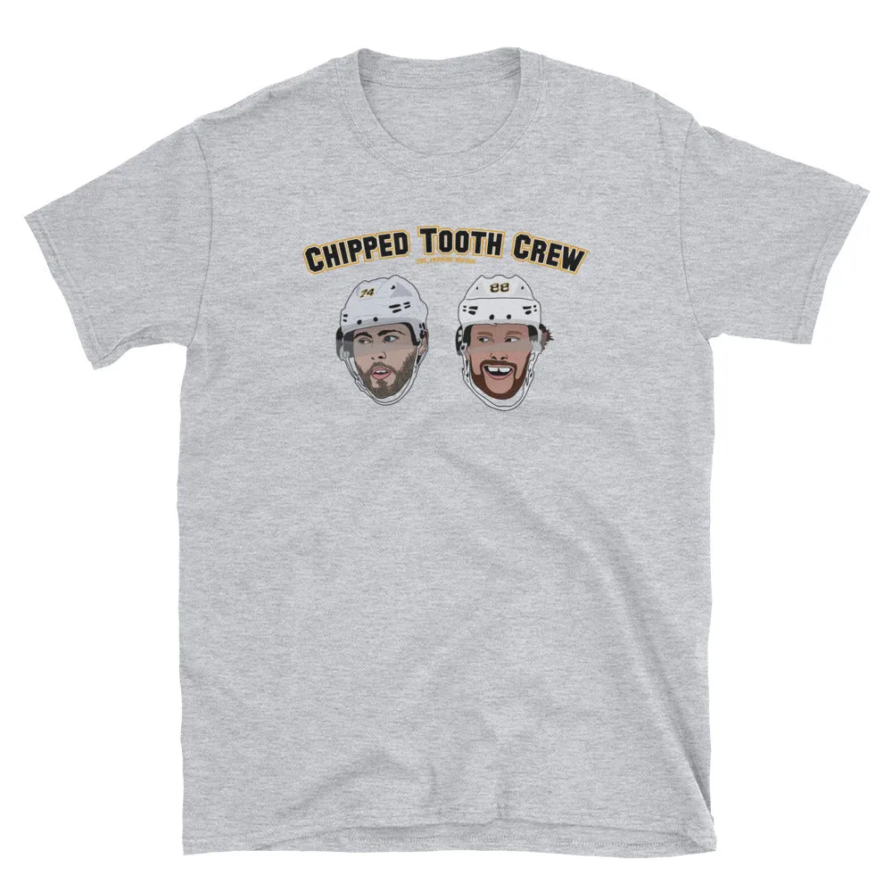 'Chipped Tooth Crew' Pastrnak and DeBrusk T Shirt