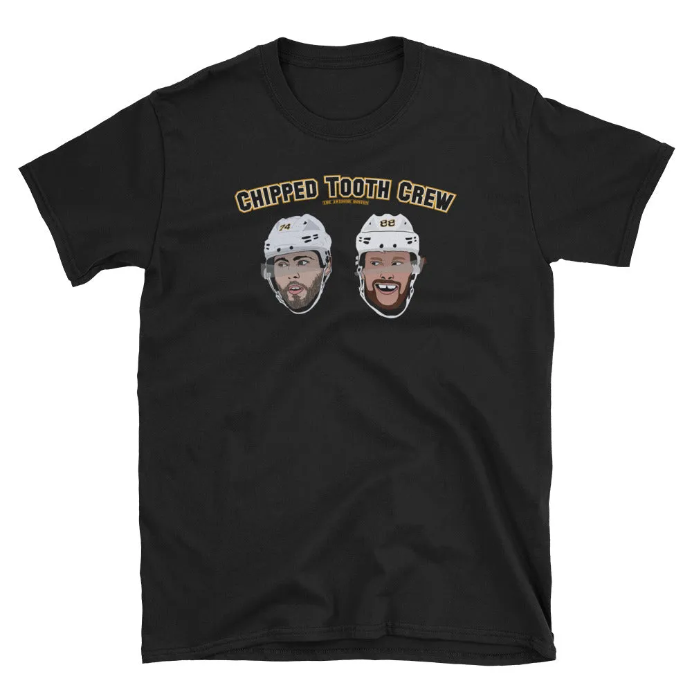 'Chipped Tooth Crew' Pastrnak and DeBrusk T Shirt