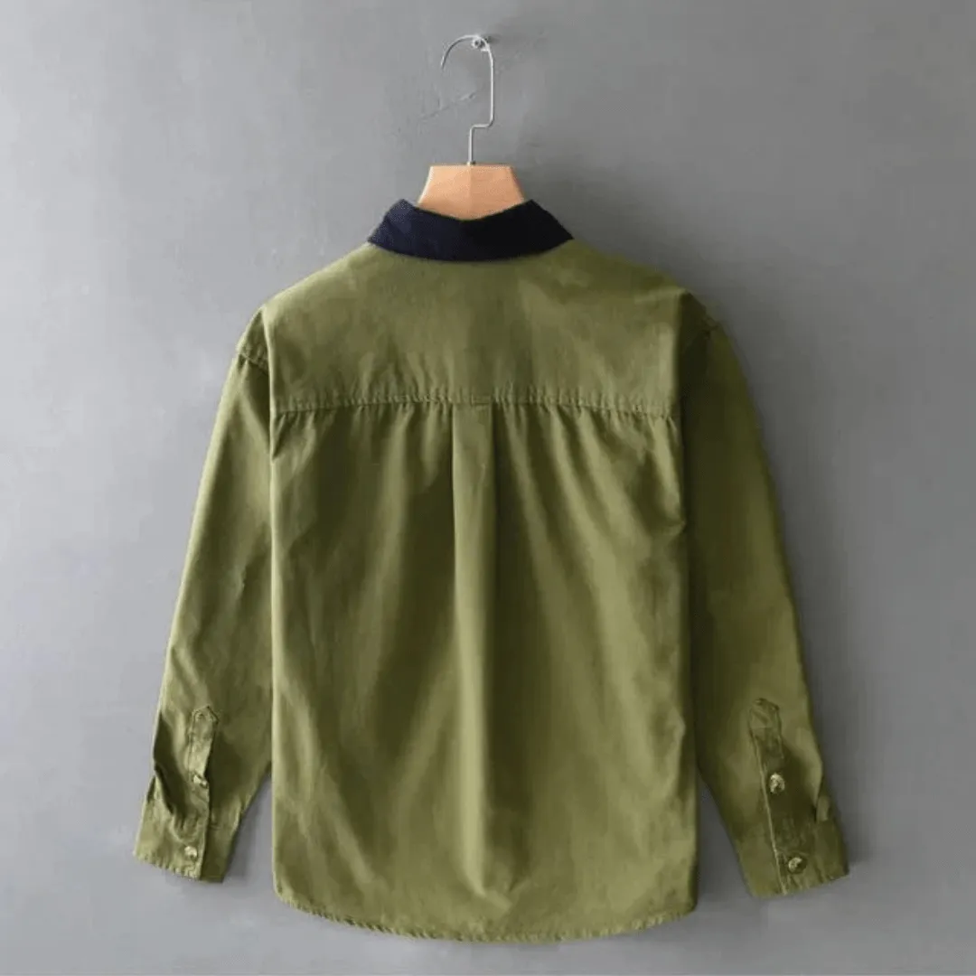 Christopher Mosley Calvano Cotton Shirt