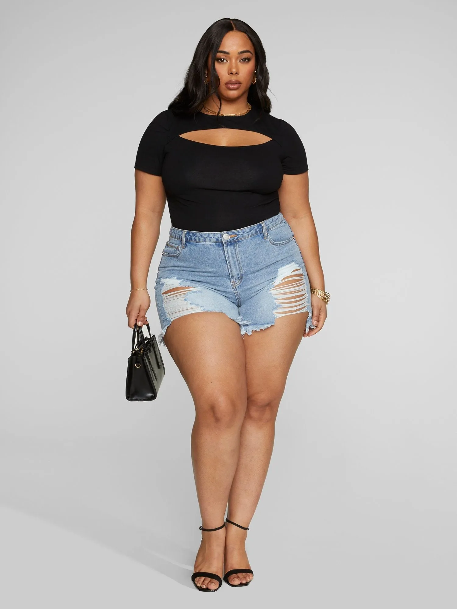 Cici Side Drawstring Top