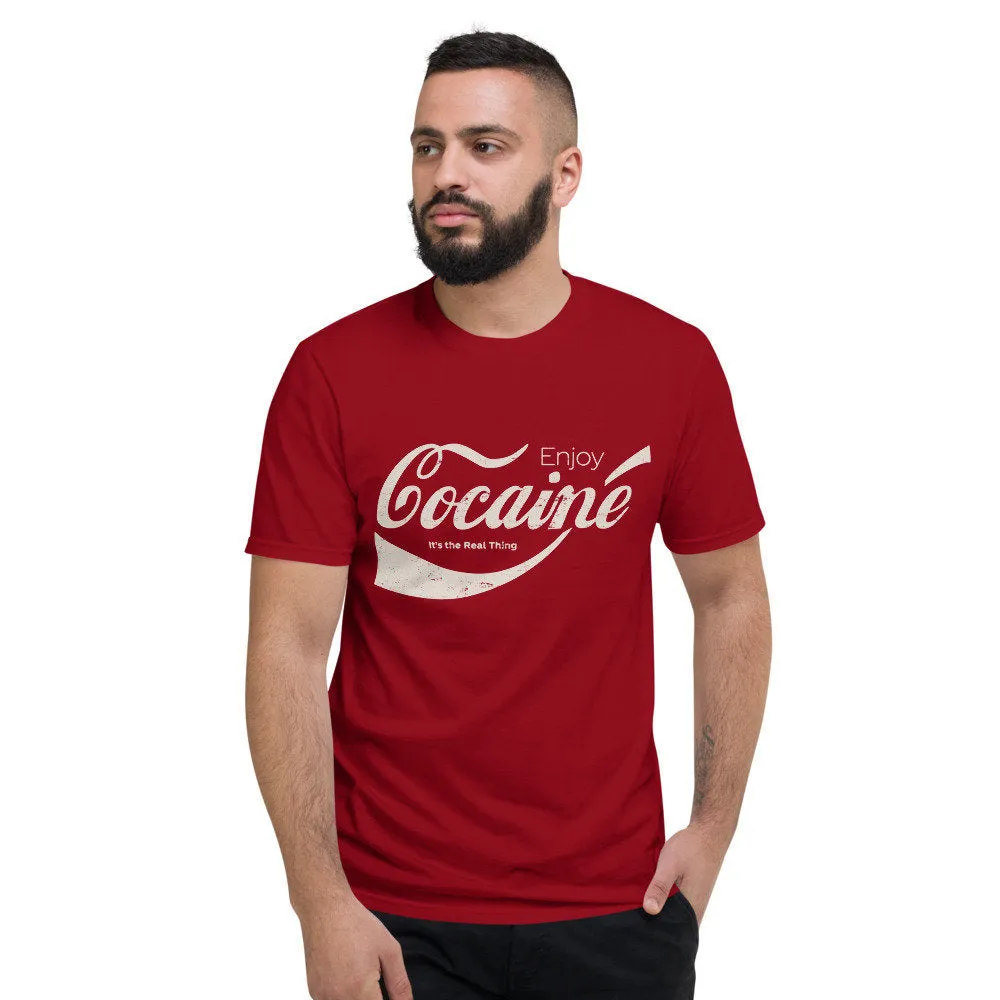 Cocaine — Parody Premium Unisex T-Shirt