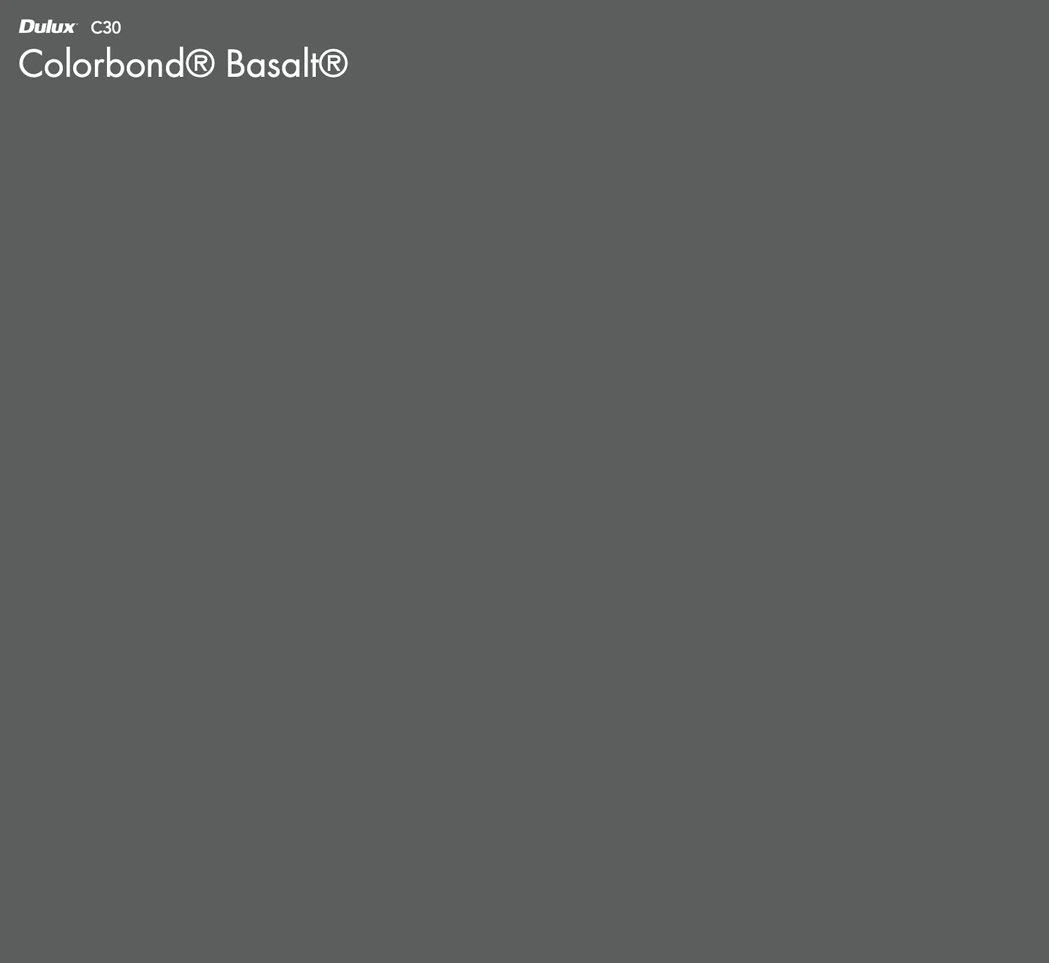 Colorbond® Basalt®
