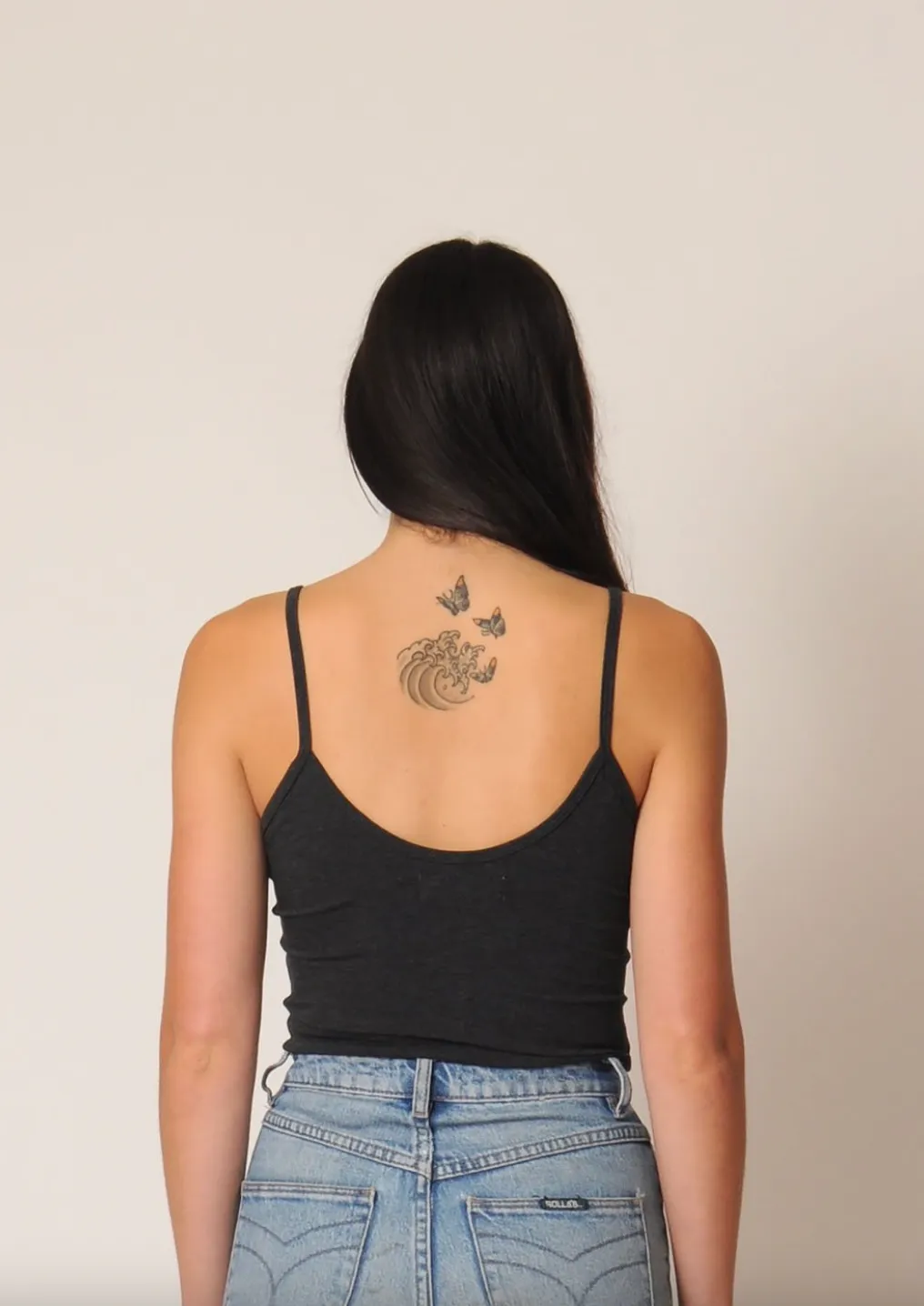 Conifer Layering Tank in Charcoal