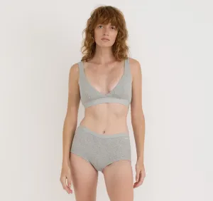 Core Rib Plunge Bralette