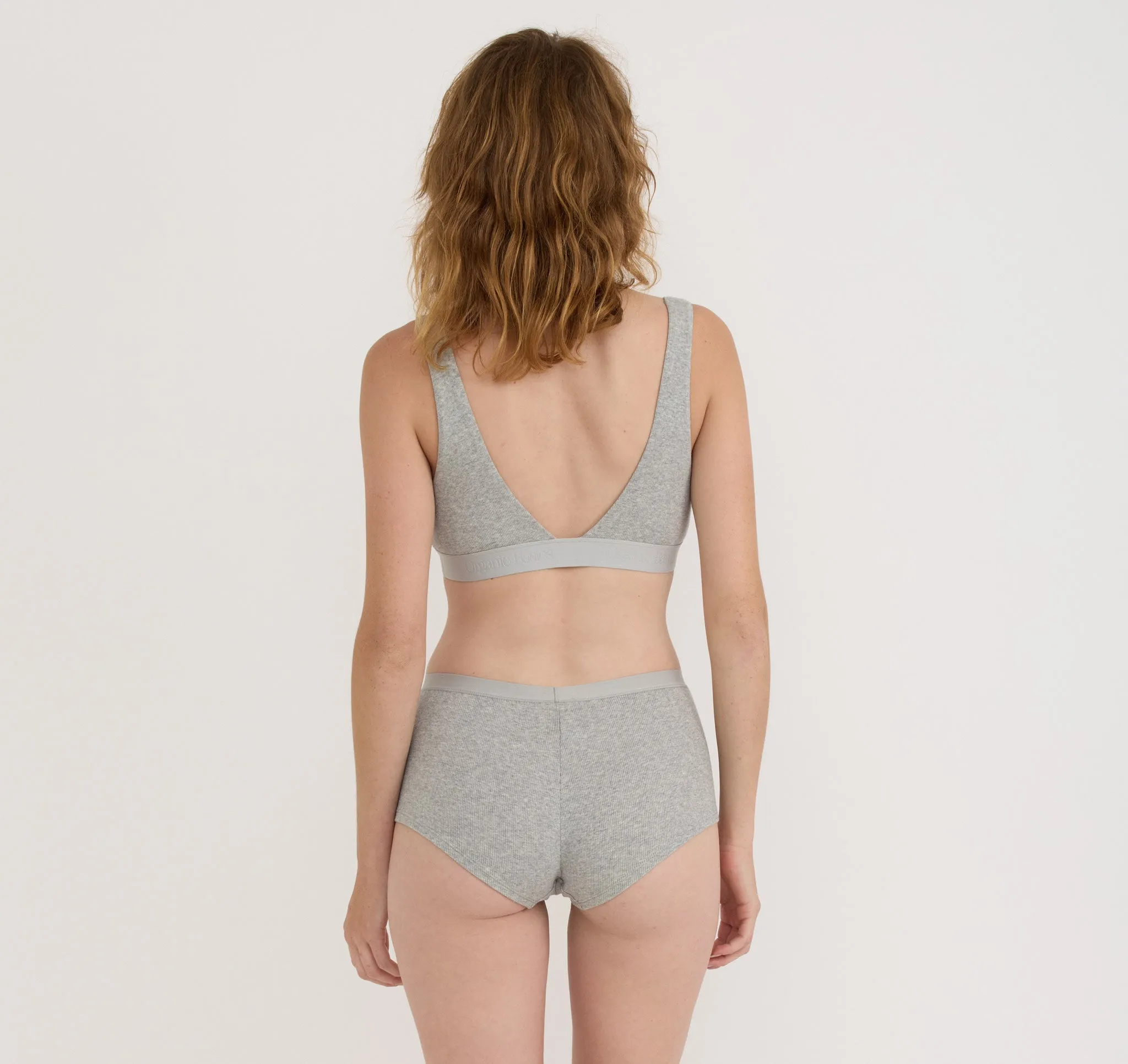 Core Rib Plunge Bralette