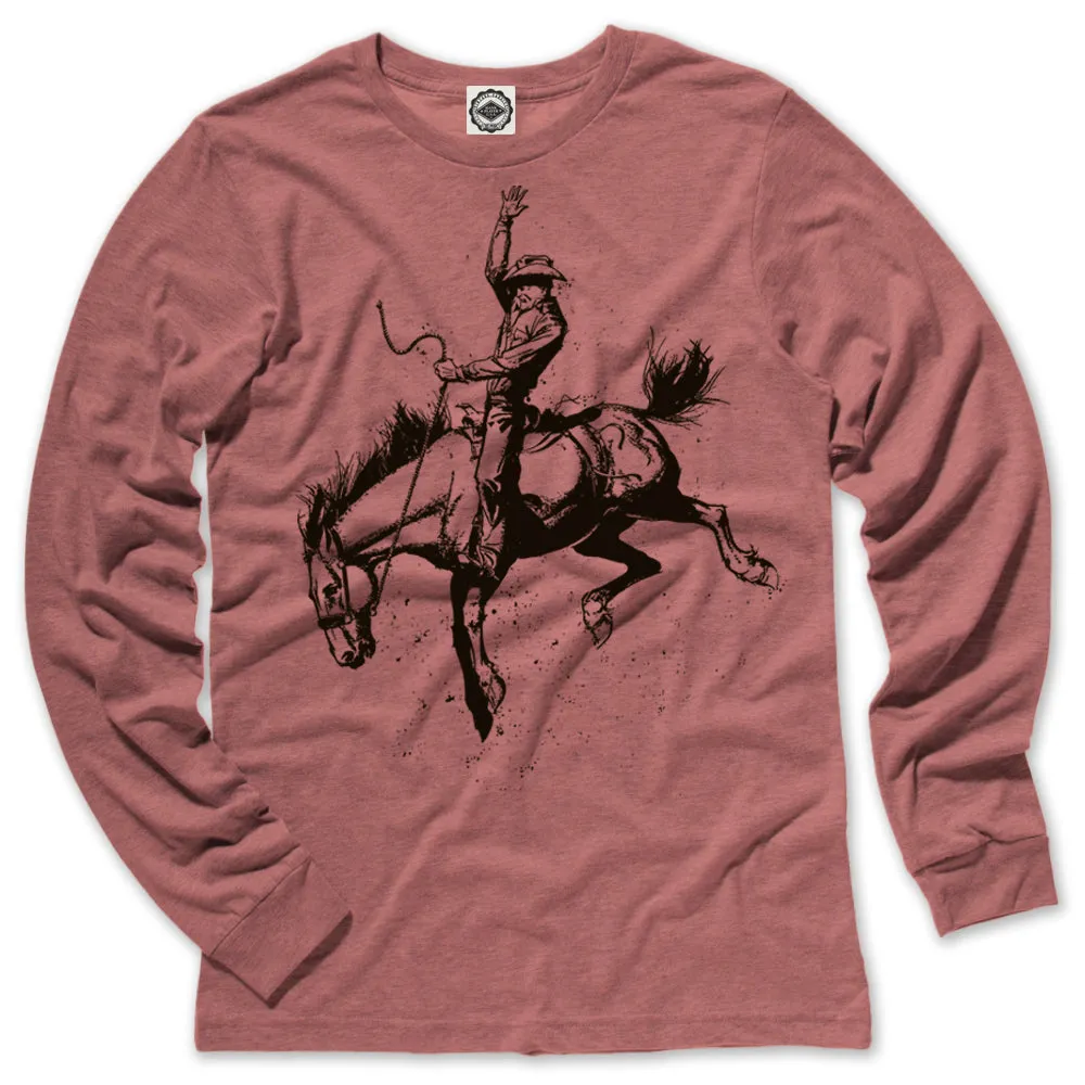 Cowboy Bronco Men's Long Sleeve Tee