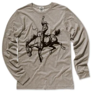 Cowboy Bronco Men's Long Sleeve Tee
