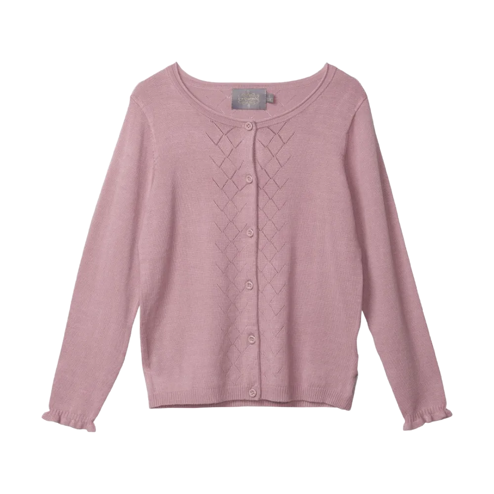 Creamie Cardigan Rose Pink