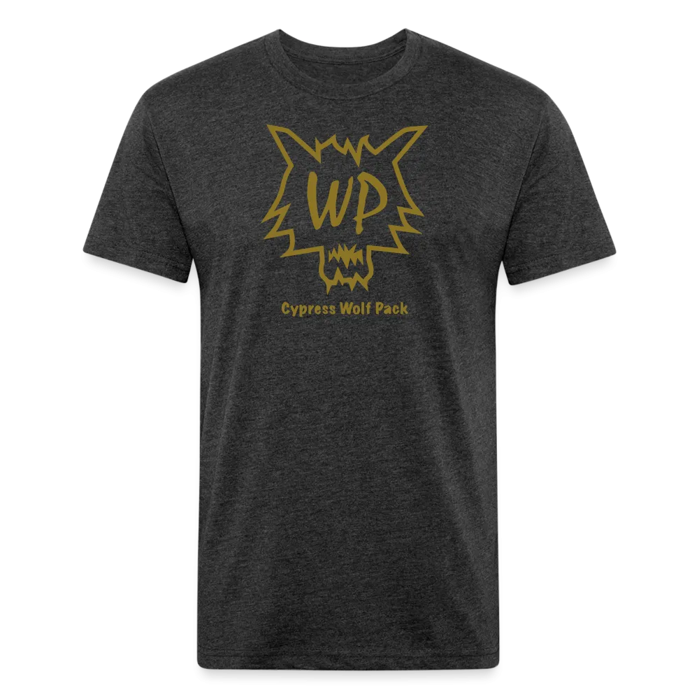 Cypress Wolf Pack GOLD- UNISEX Fitted Cotton/Poly T-Shirt