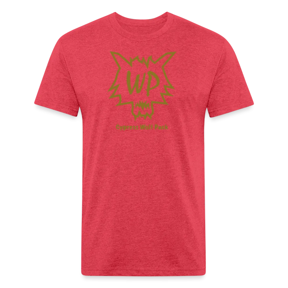 Cypress Wolf Pack GOLD- UNISEX Fitted Cotton/Poly T-Shirt
