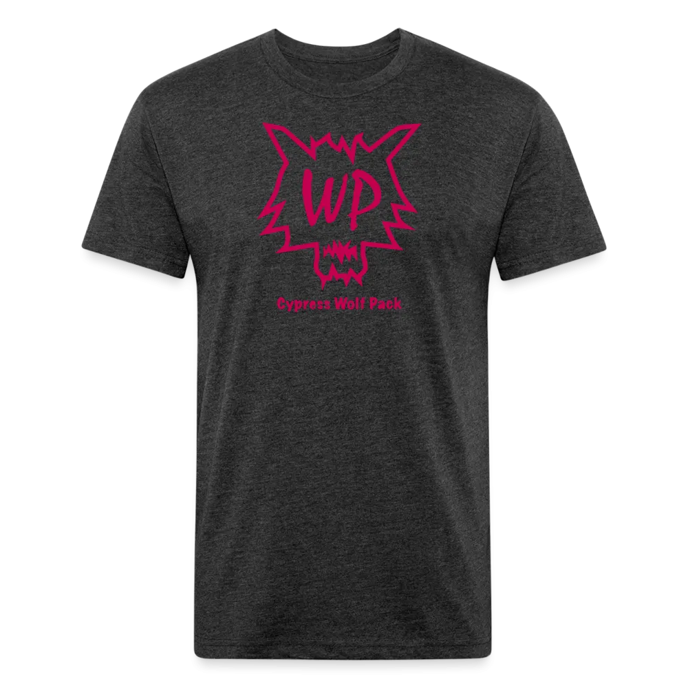 Cypress Wolf Pack Pink- UNISEX Fitted Cotton/Poly T-Shirt