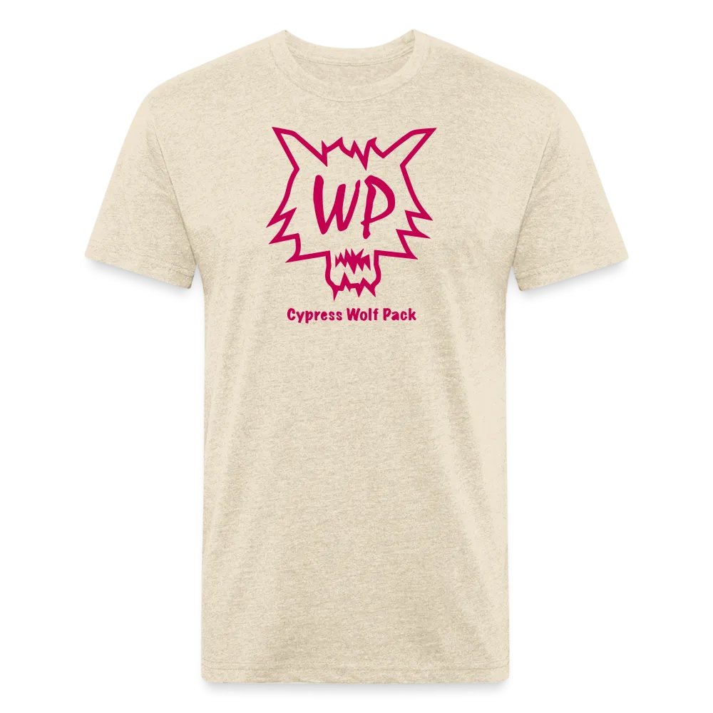 Cypress Wolf Pack Pink- UNISEX Fitted Cotton/Poly T-Shirt