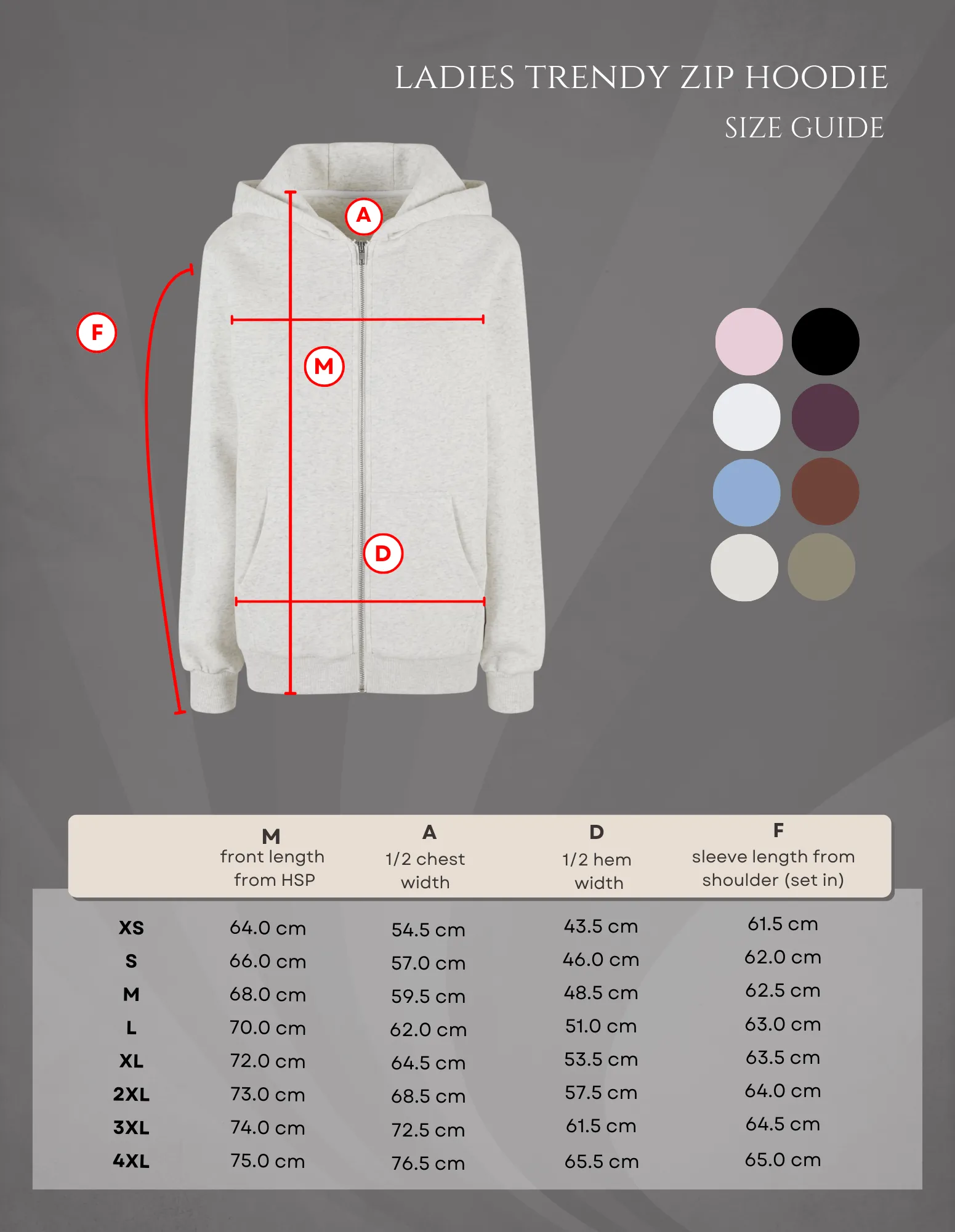 Damen Fluffy Zip Kapuzenpullover Jacke mit Ihrem Logo