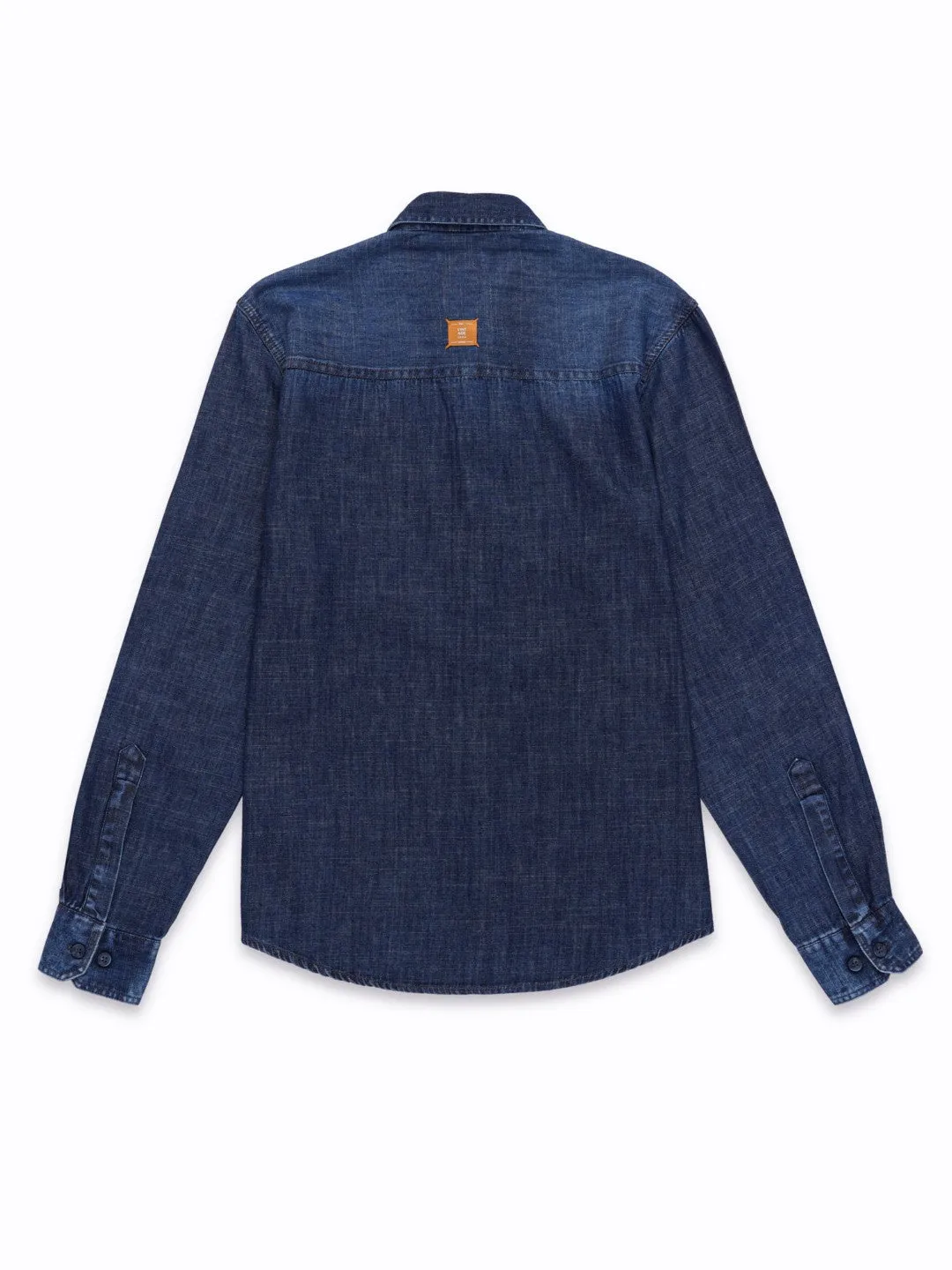 Dark Navy Plain Overshirt