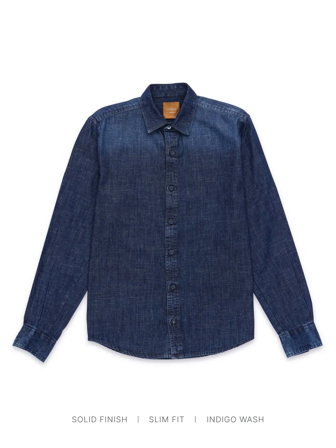Dark Navy Plain Overshirt