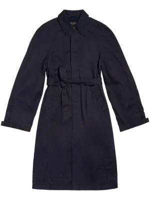 Deconstructed cotton coat