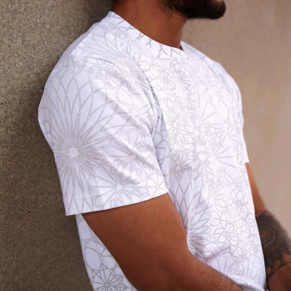 Desert Rose Coverage Screen Tee by Threyda