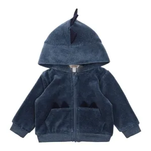Dragon Velour Zip Hoodie