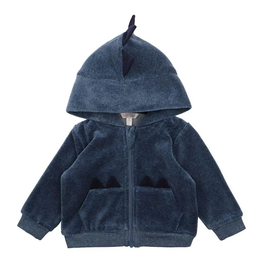 Dragon Velour Zip Hoodie
