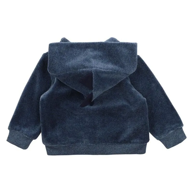 Dragon Velour Zip Hoodie