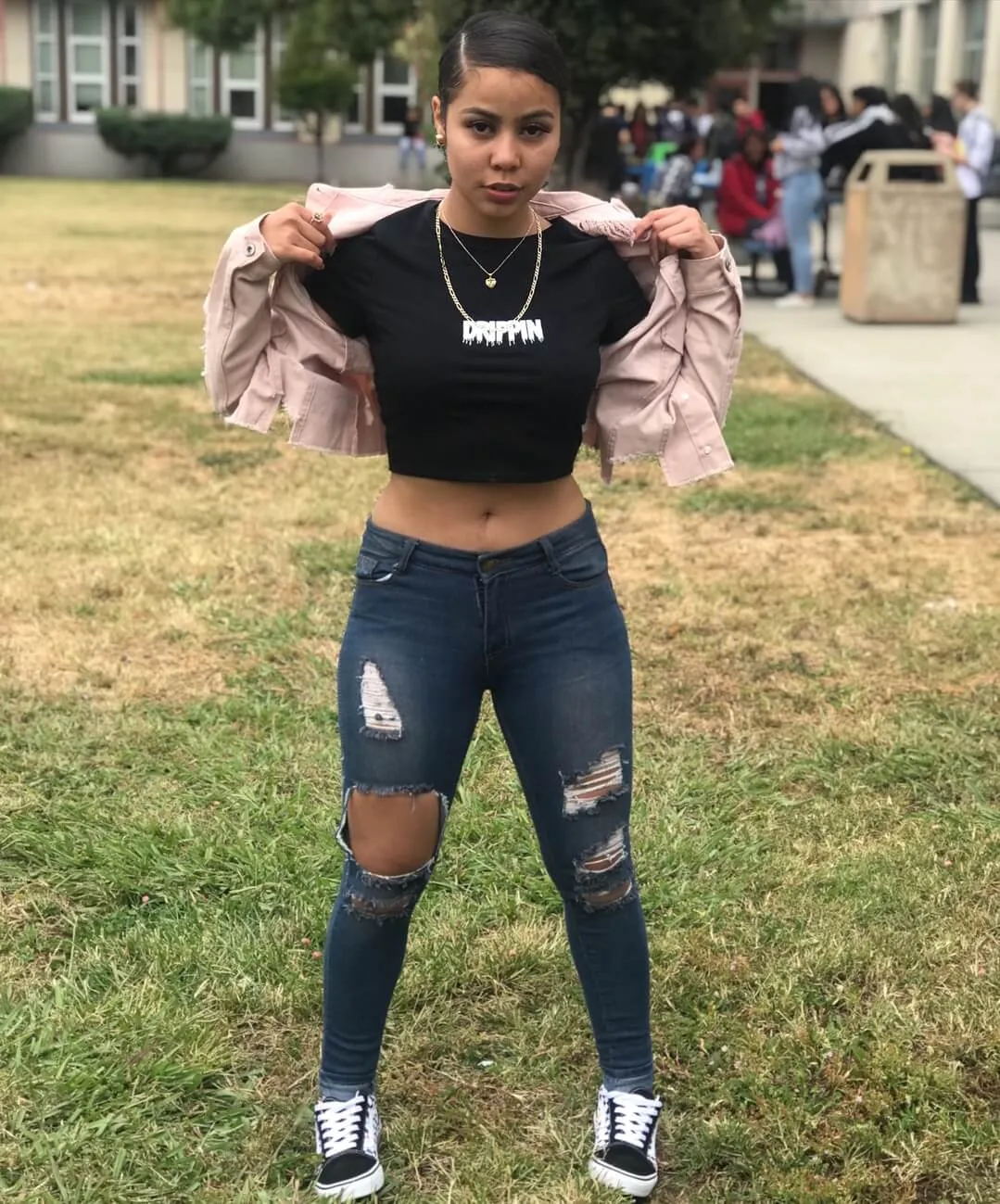 Drippin (S) | Crop Top Tee
