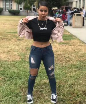 Drippin (S) | Crop Top Tee