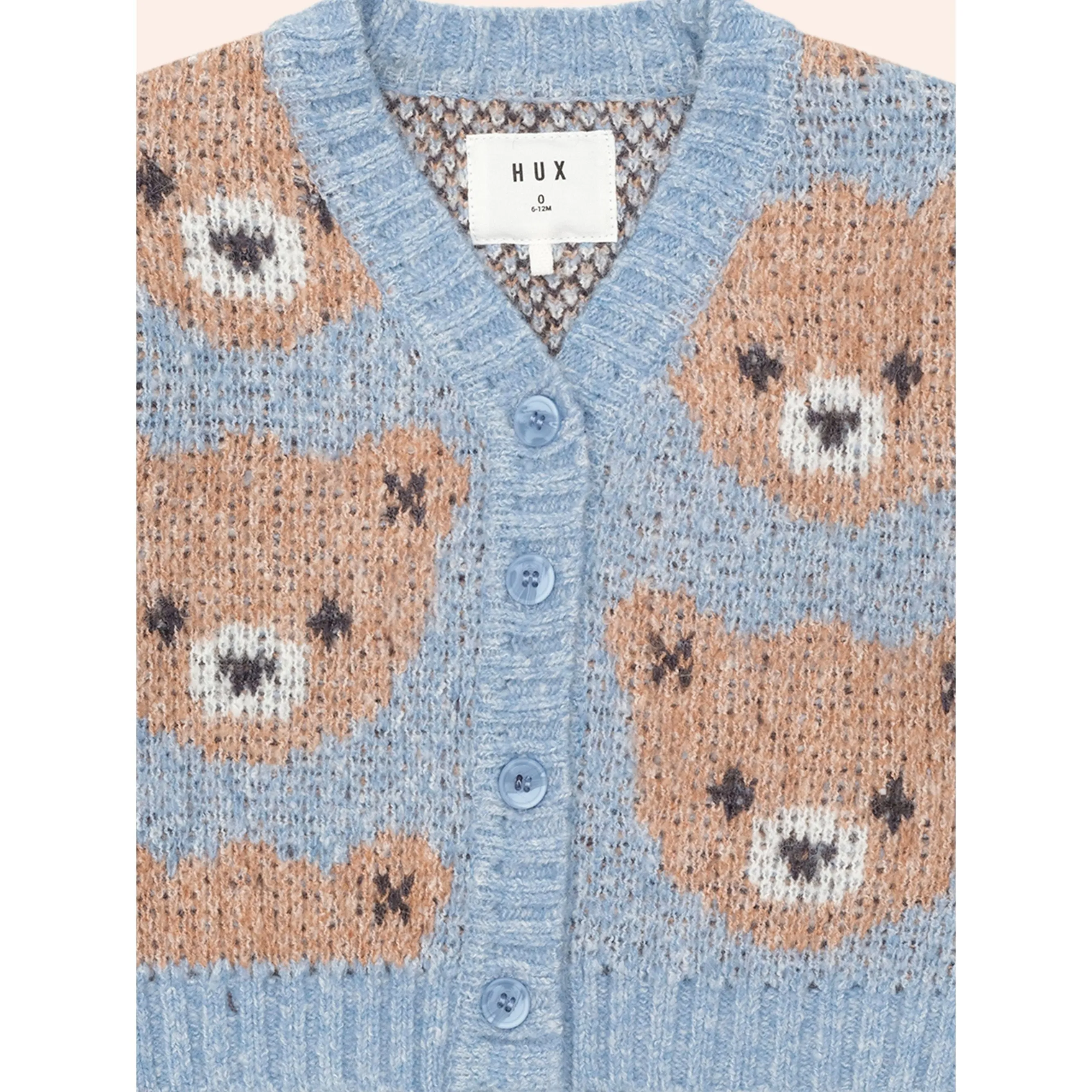 Dusk Blue Huxbear Knit Cardi