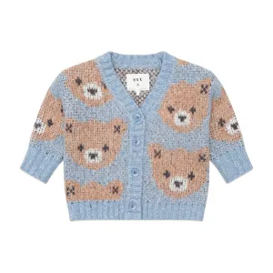 Dusk Blue Huxbear Knit Cardi