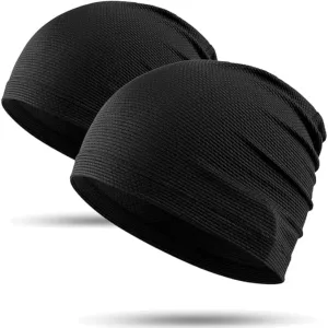 Elastic Textured Knit Beanies