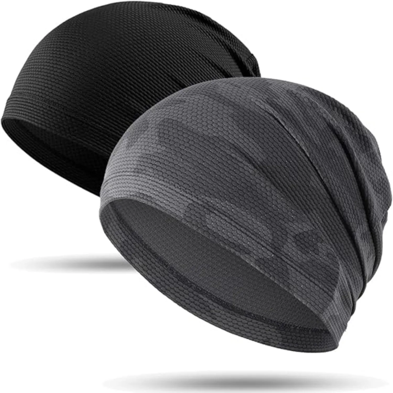 Elastic Textured Knit Beanies