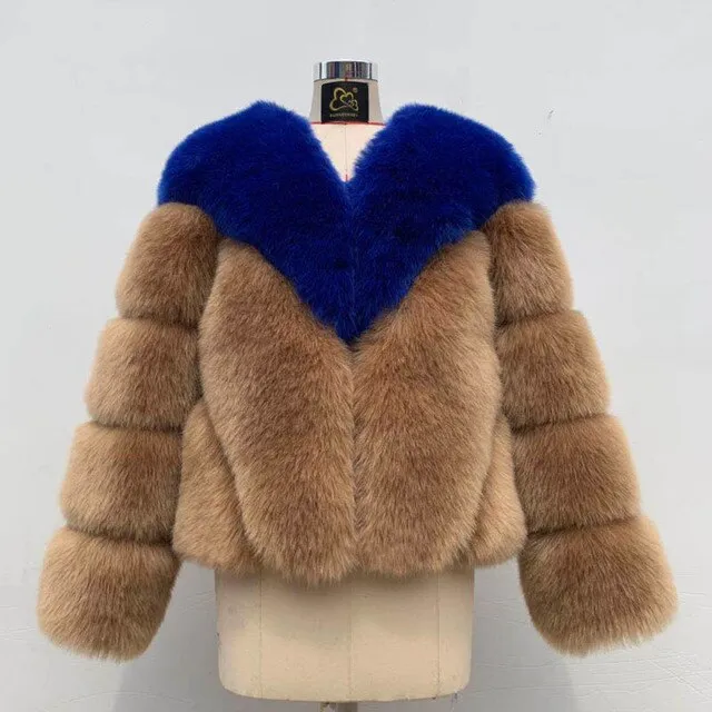 Elegant Thick Fur Coats