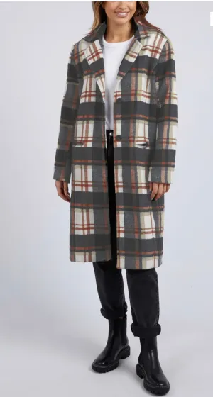 Elm Lifestyle II WESTWARD Coat - Rust Mix