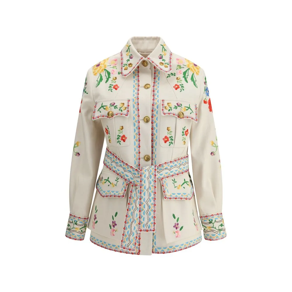 Embroidered Denim Jacket