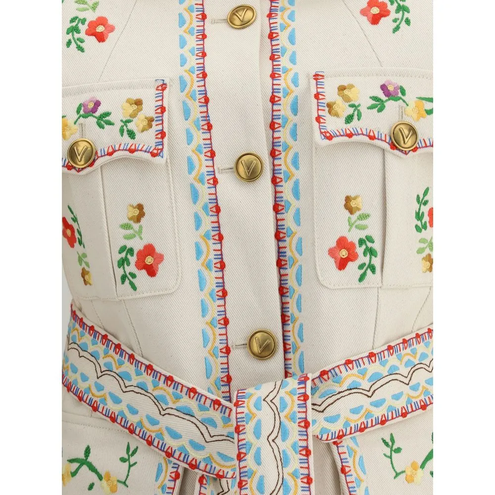 Embroidered Denim Jacket