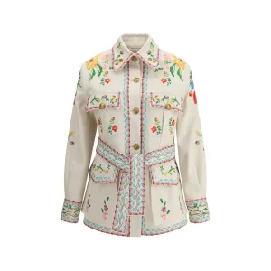 Embroidered Denim Jacket