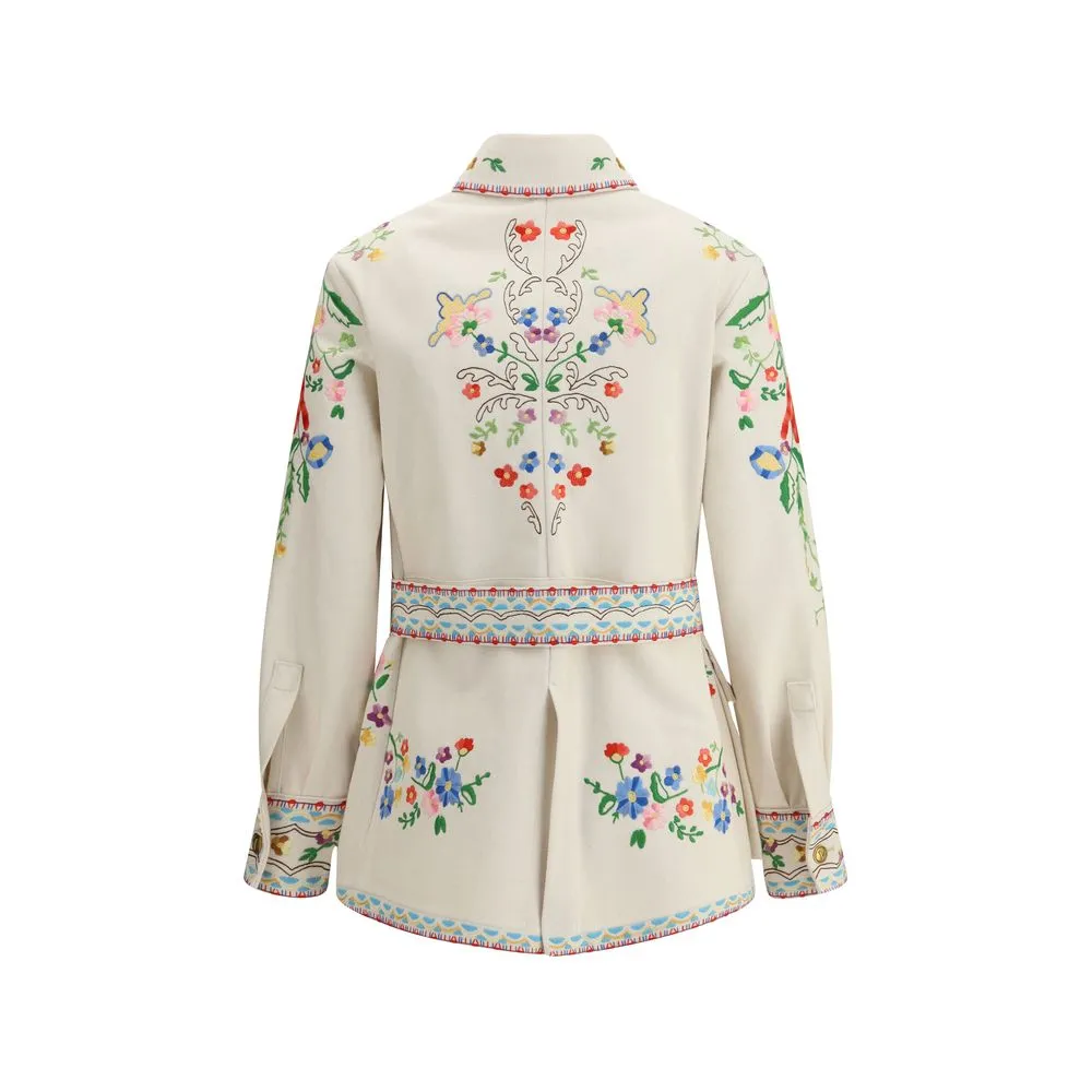 Embroidered Denim Jacket